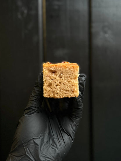 Rustic apple and brown sugar cake