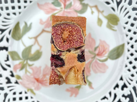 Seasonal Autumn fruit cake