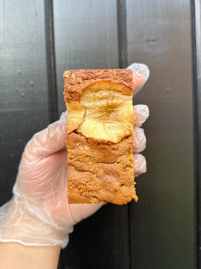 Rustic apple and brown sugar cake