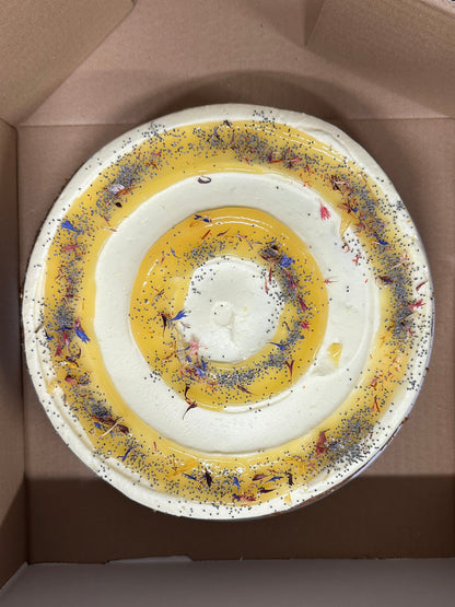 Lemon and poppy seed cake
