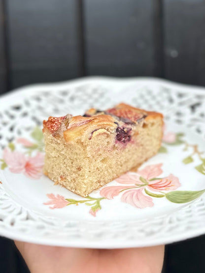 Seasonal Autumn fruit cake