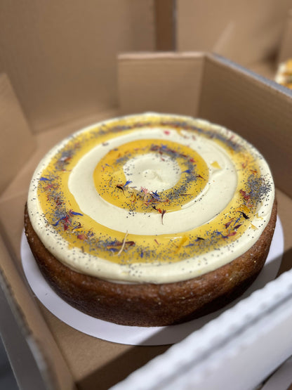Lemon and poppy seed cake