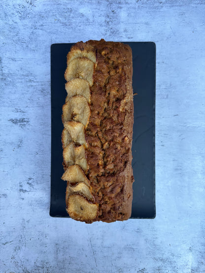 Rustic apple and brown sugar cake