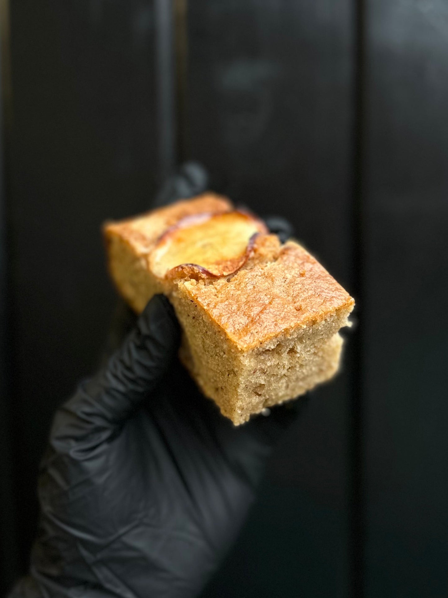 Rustic apple and brown sugar cake