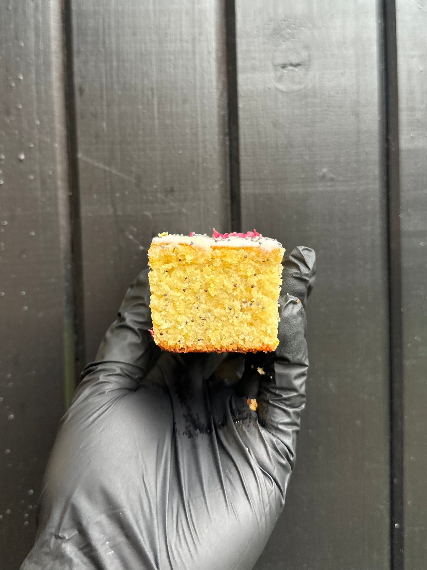 Courgette & Lime cake with poppy seeds